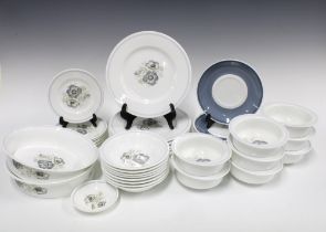 SUSIE COOPER for Wedgwood, Glenmist pattern dinner service