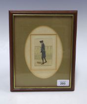 JOHN KAY (SCOTTISH 1742 - 1826) MR ALEXANDER WOOD, SURGEON, etching, framed under glass