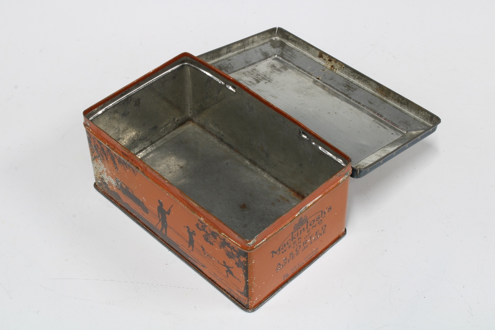 Early 20th century Mackintosh's Royal De Luxe Toffee tin, the hinged lid with an early motor car and - Image 2 of 2