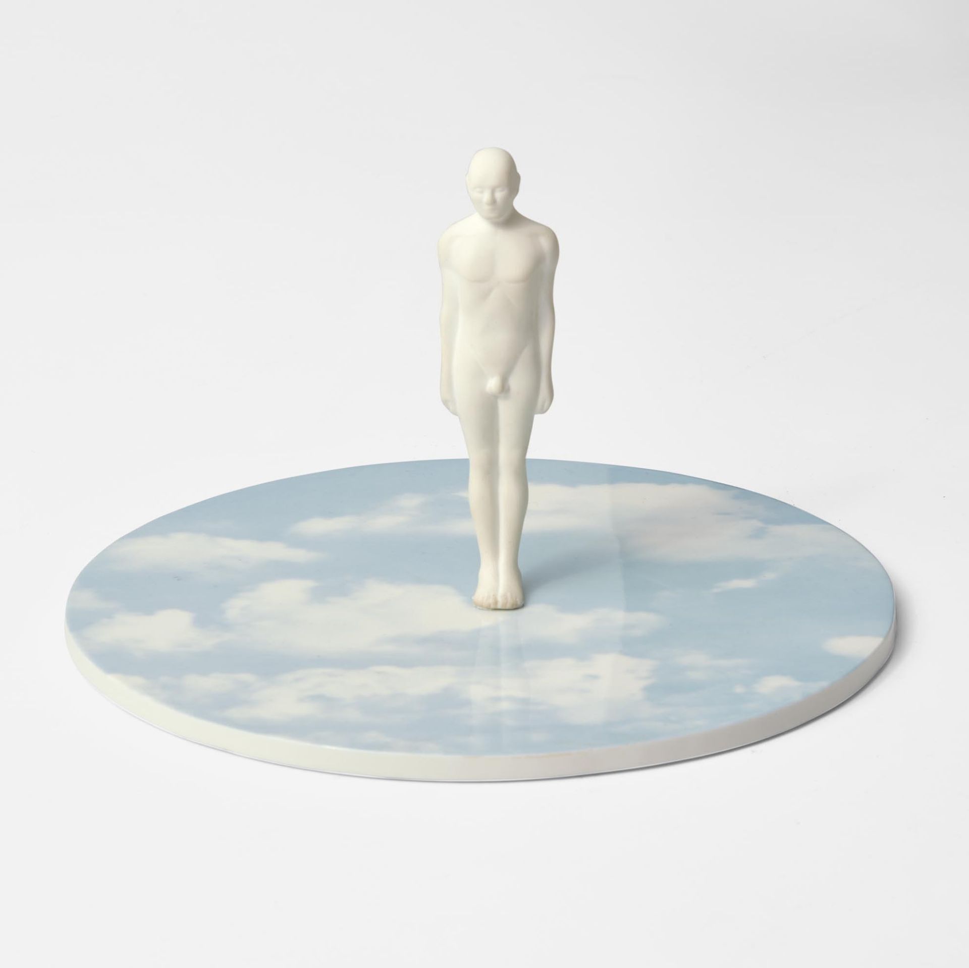 A Wedgwood Sculptural Group Titled "Sky Platform II" Designed by Glenys Barton (b 1944) UK, 1984