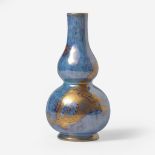 A Wedgwood Dragon Lustre Double Gourd Form Vase UK, 1920s