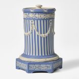 A Wedgwood Jasperware Column-Form Lamp Base UK, circa 1820