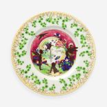 A Wedgwood Fairyland Lustre Plate UK, 1920s