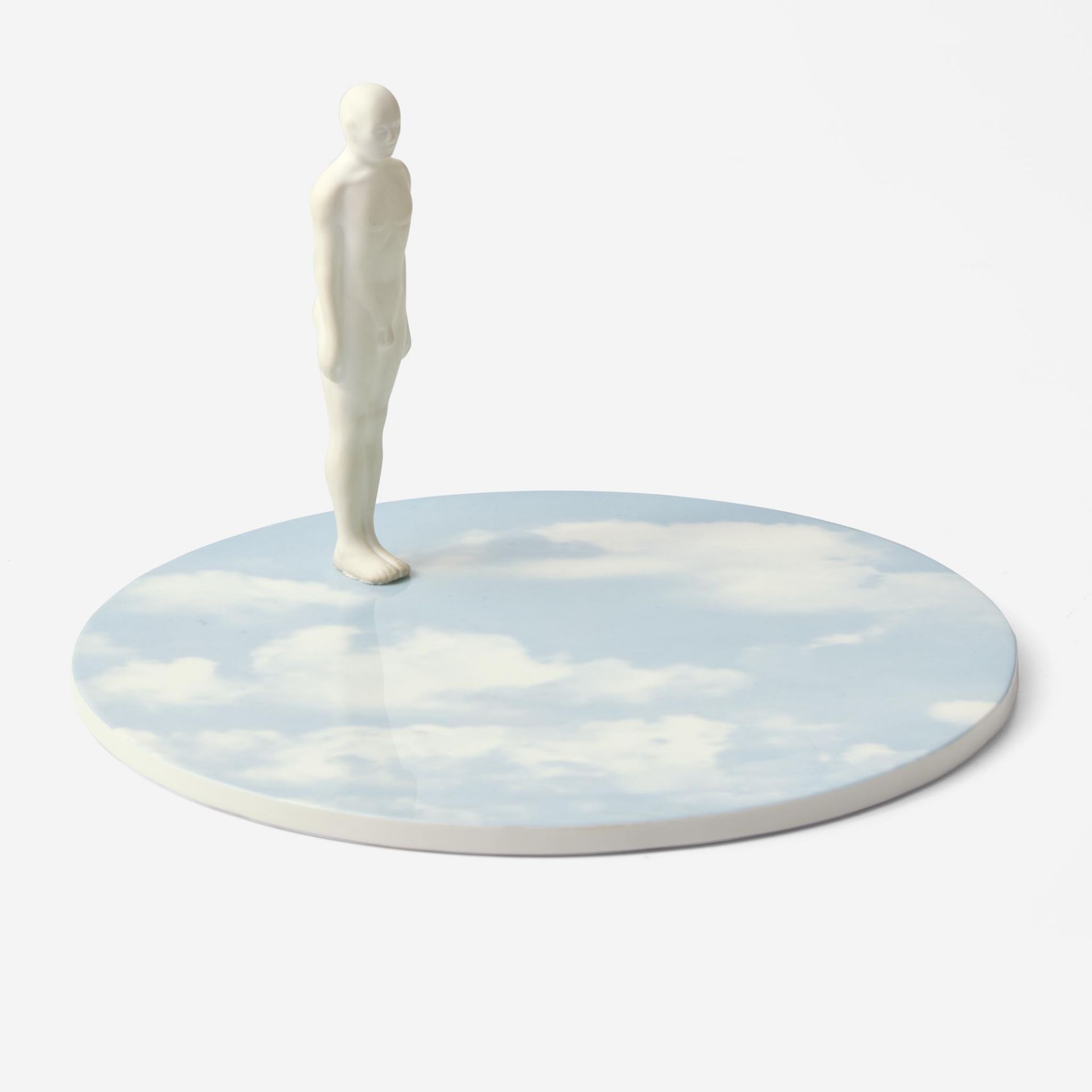 A Wedgwood Sculptural Group Titled "Sky Platform II" Designed by Glenys Barton (b 1944) UK, 1984 - Bild 2 aus 3