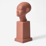 A Wedgwood Terracotta Jasperware "Egyptian Head" UK, 1930s