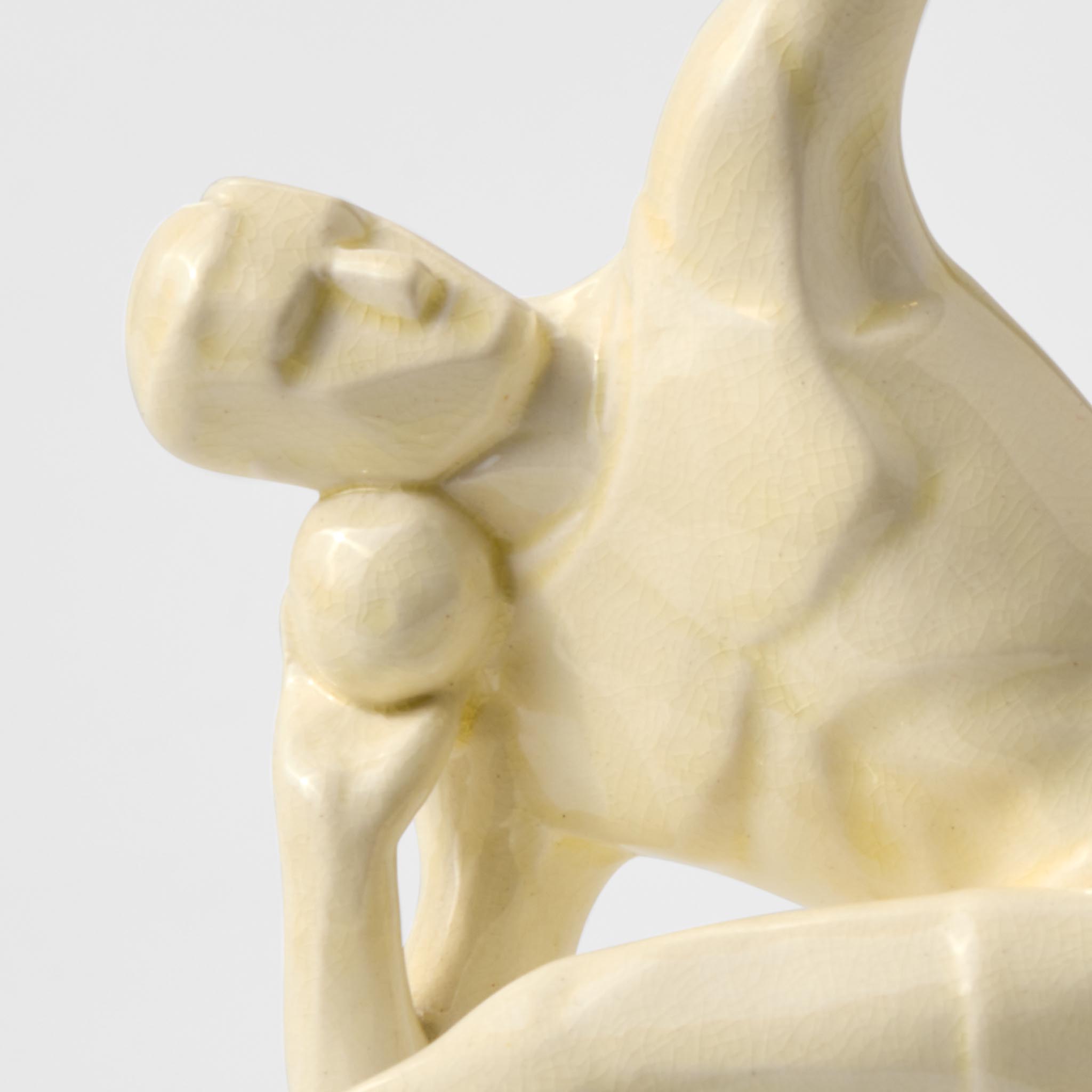 A Wedgwood Queensware "Weight Thrower" Figure UK, 1930s - Image 2 of 3