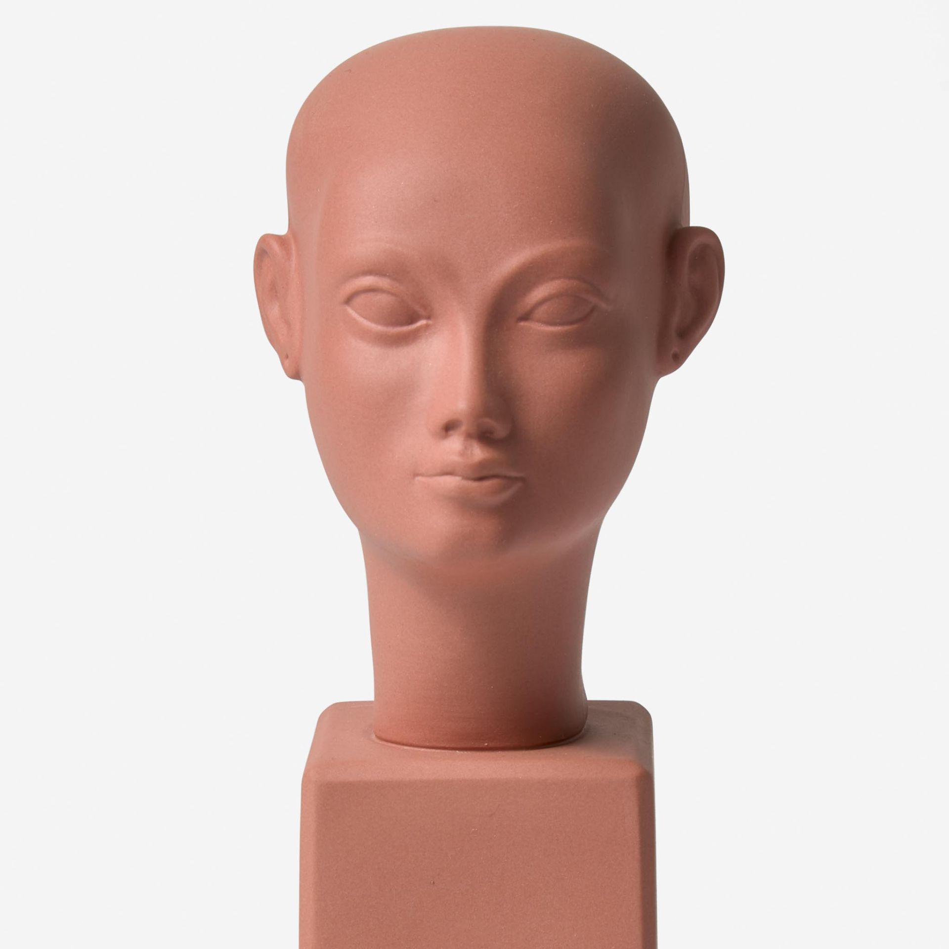 A Wedgwood Terracotta Jasperware "Egyptian Head" UK, 1930s - Image 2 of 3