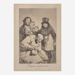 Francisco Goya (Spanish, 1746–1828) Porque Esconderlos from 'Los Caprichos' (Plate 30); together