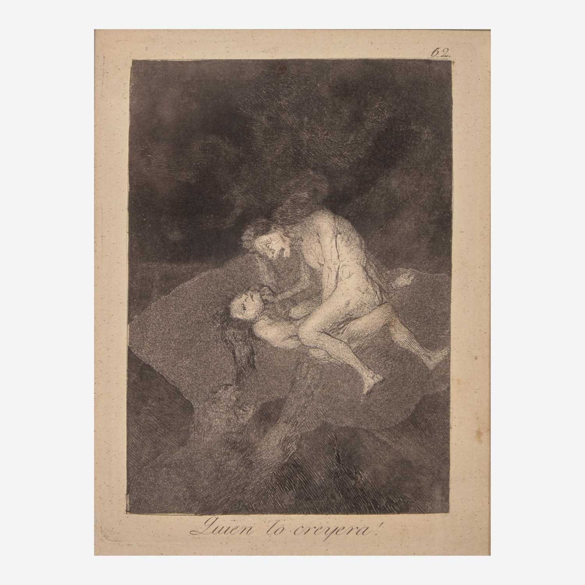 Francisco Goya (Spanish, 1746–1828) Porque Esconderlos from 'Los Caprichos' (Plate 30); together - Image 8 of 8