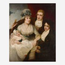 George Romney (British, 1734–1802) A Family Portrait, Three-Quarter-Length