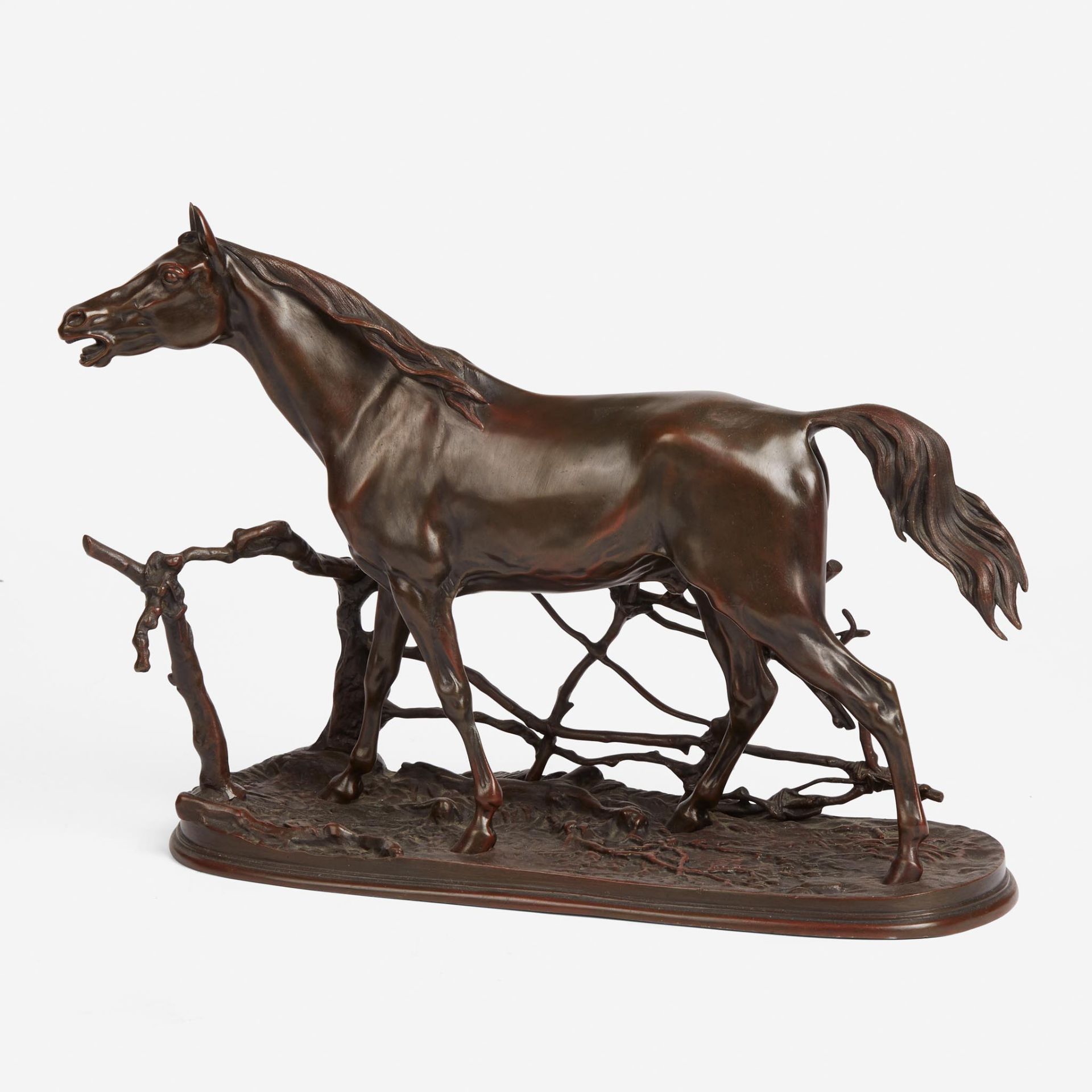 After Pierre-Jules Mêne (French, 1810–1879) Cheval à la Barrière N°1 (Djinn) - Bild 5 aus 6