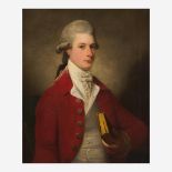 Attributed to David Martin (British, 1736–1798) Portrait of a Gentleman in a Red Coat, Bust-Length