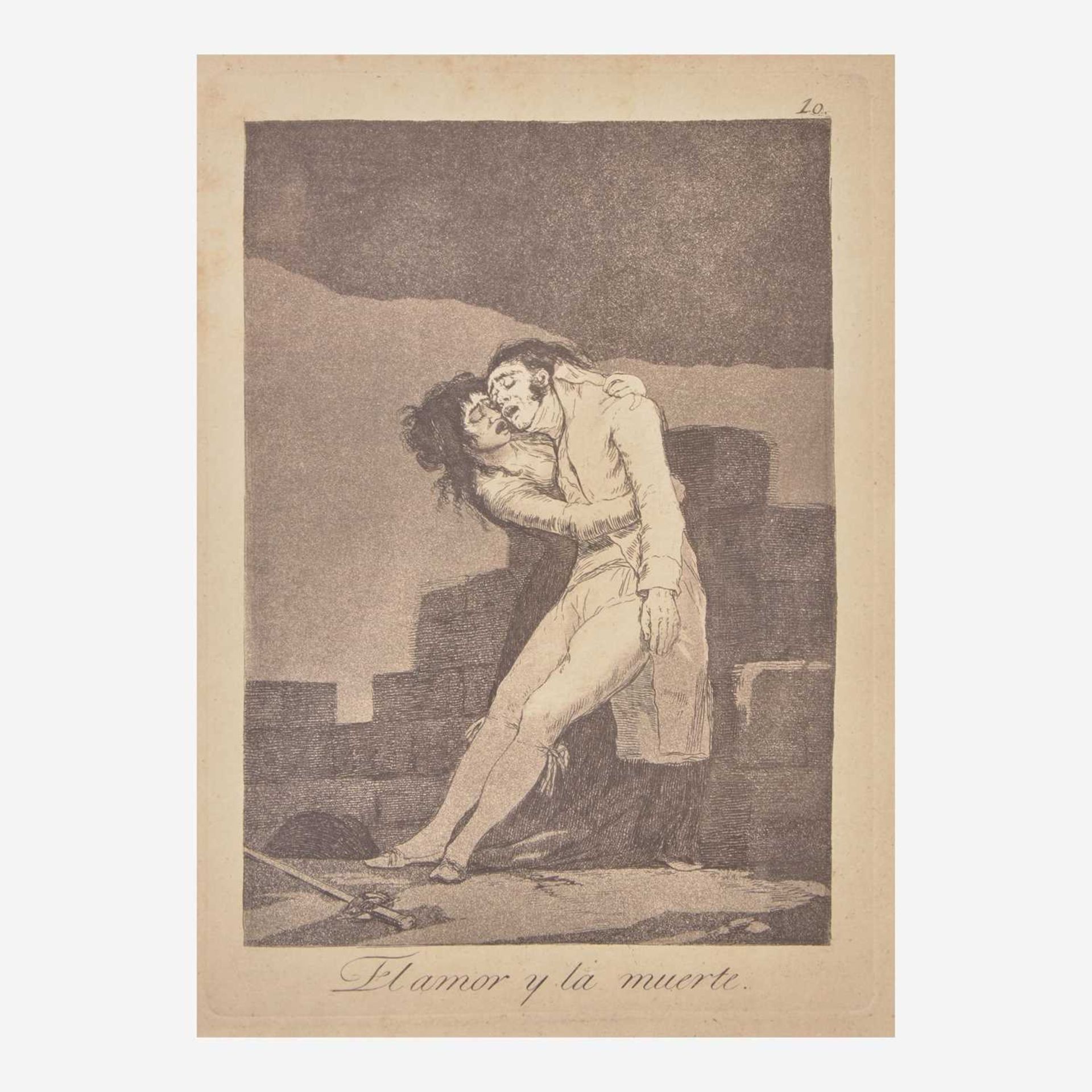 Francisco Goya (Spanish, 1746–1828) Porque Esconderlos from 'Los Caprichos' (Plate 30); together - Image 5 of 8