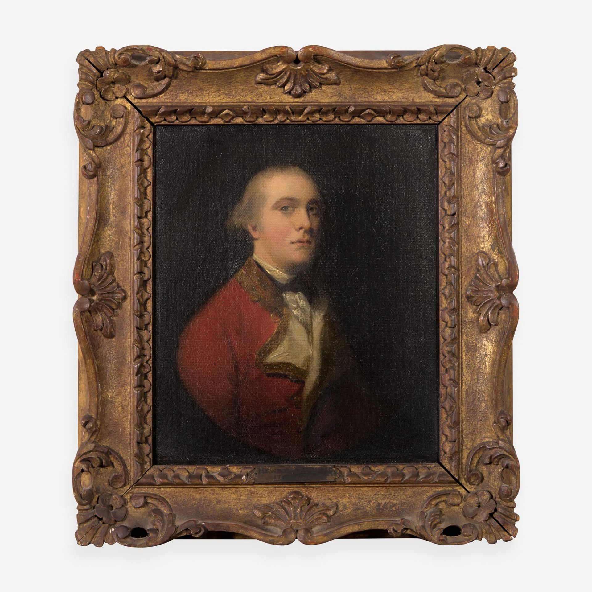 Attributed to Henry Walton (British, 1746–1813) Pair of Portraits of Gentlemen, Bust-Length - Bild 5 aus 5