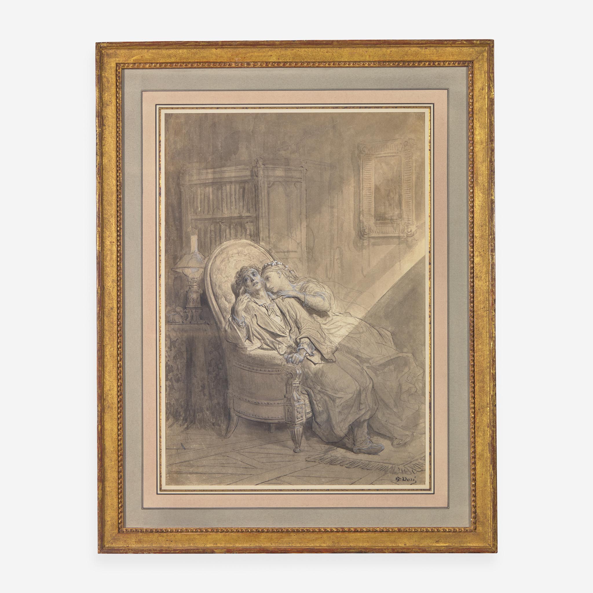 Gustave Doré (French, 1832–1883) L'Extase - Image 2 of 2