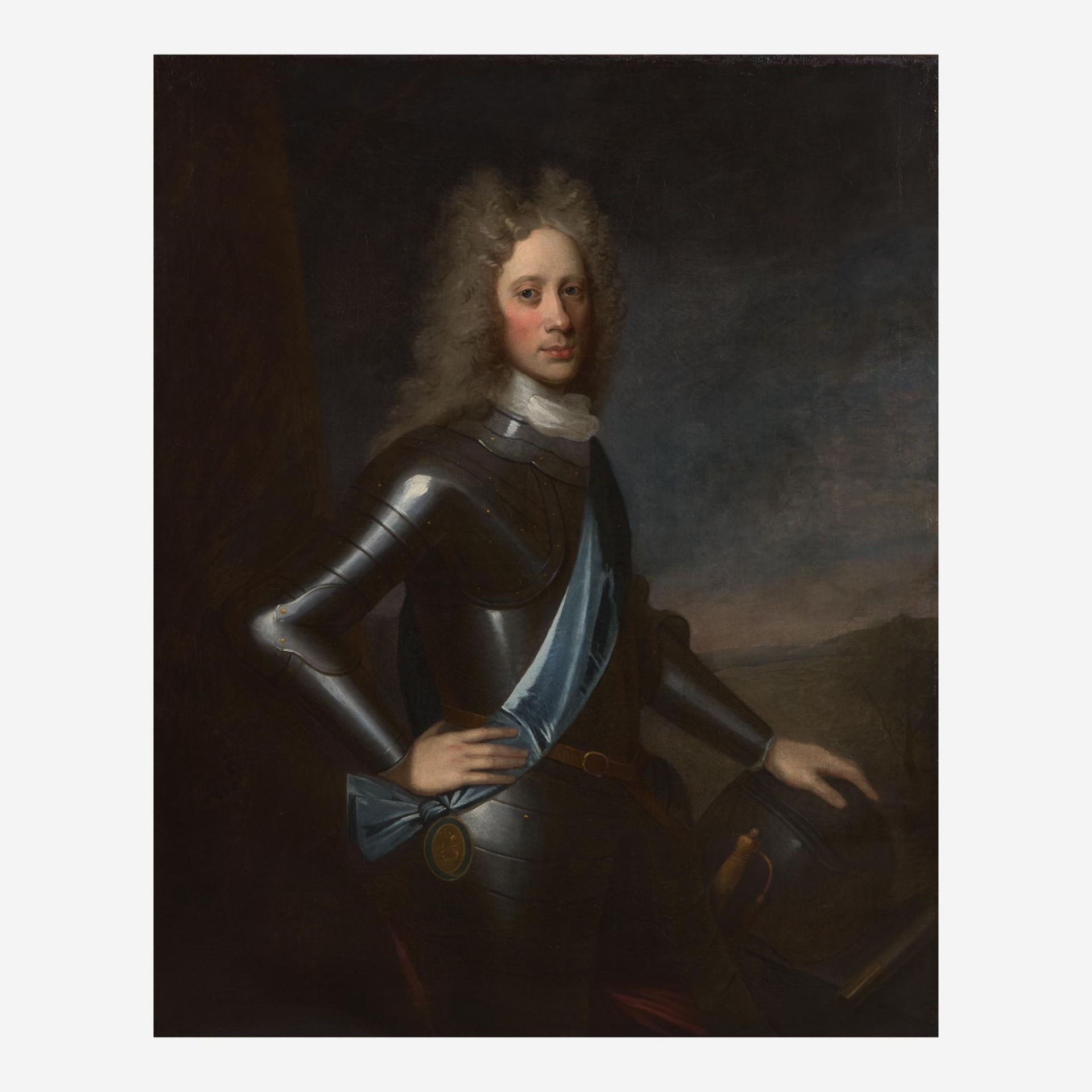 William Aikman (Scottish, 1682–1731) Portrait of John Campbell, 2nd Duke of Argyll (1680-1743) - Image 2 of 2