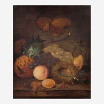 Jan van Huysum (Dutch, 1682–1749) Les Fruits Mûrs (Still Life with Pineapple, Grapes and Robin Eggs