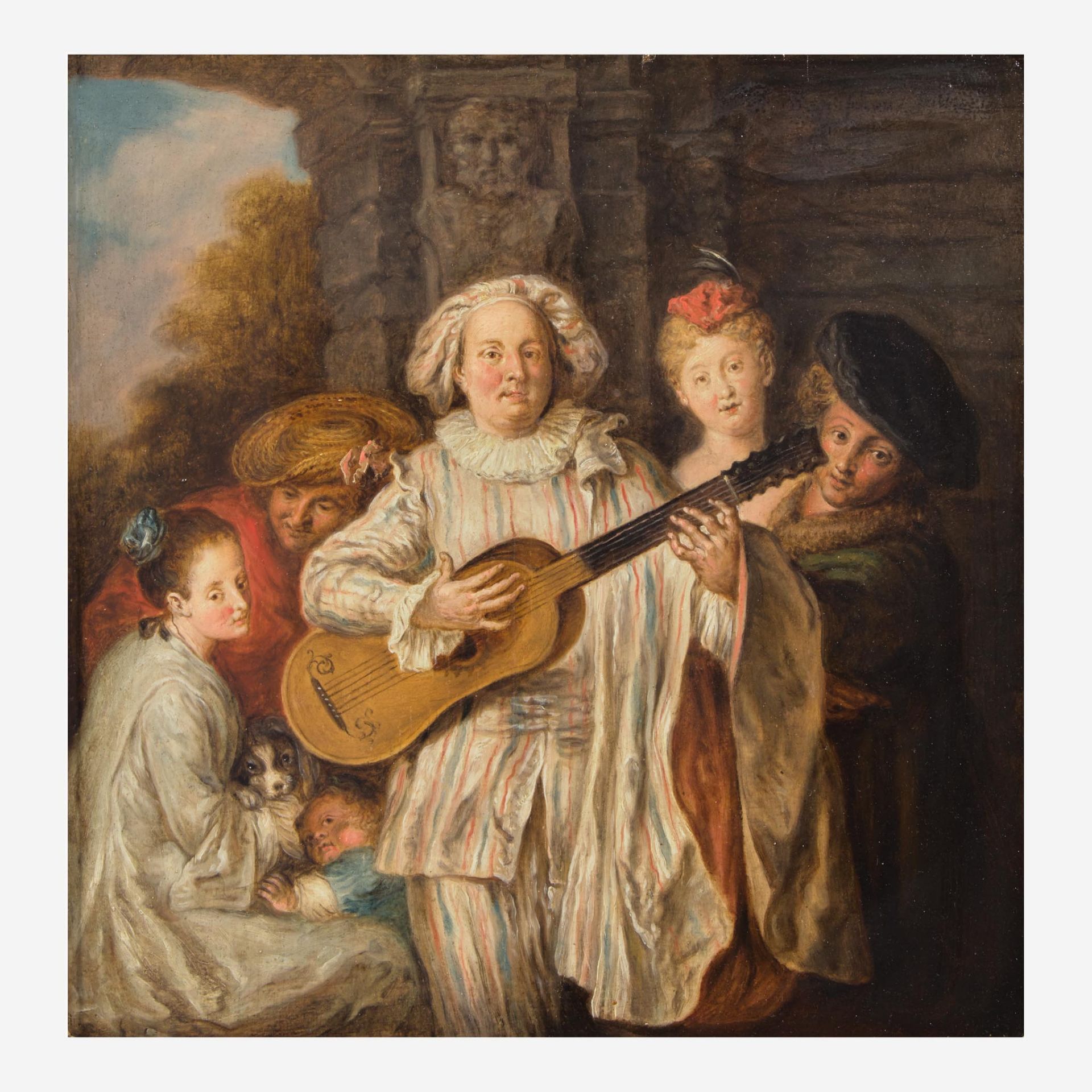 Franz Xaver Wagenschön (Austrian, 1726–1790) Pierrot, A Pair - Bild 4 aus 5