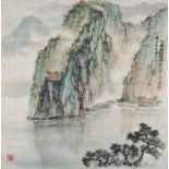 CHEN DAZHANG (1930-2015), LANDSCAPE 陳大章 七星岩石室峰