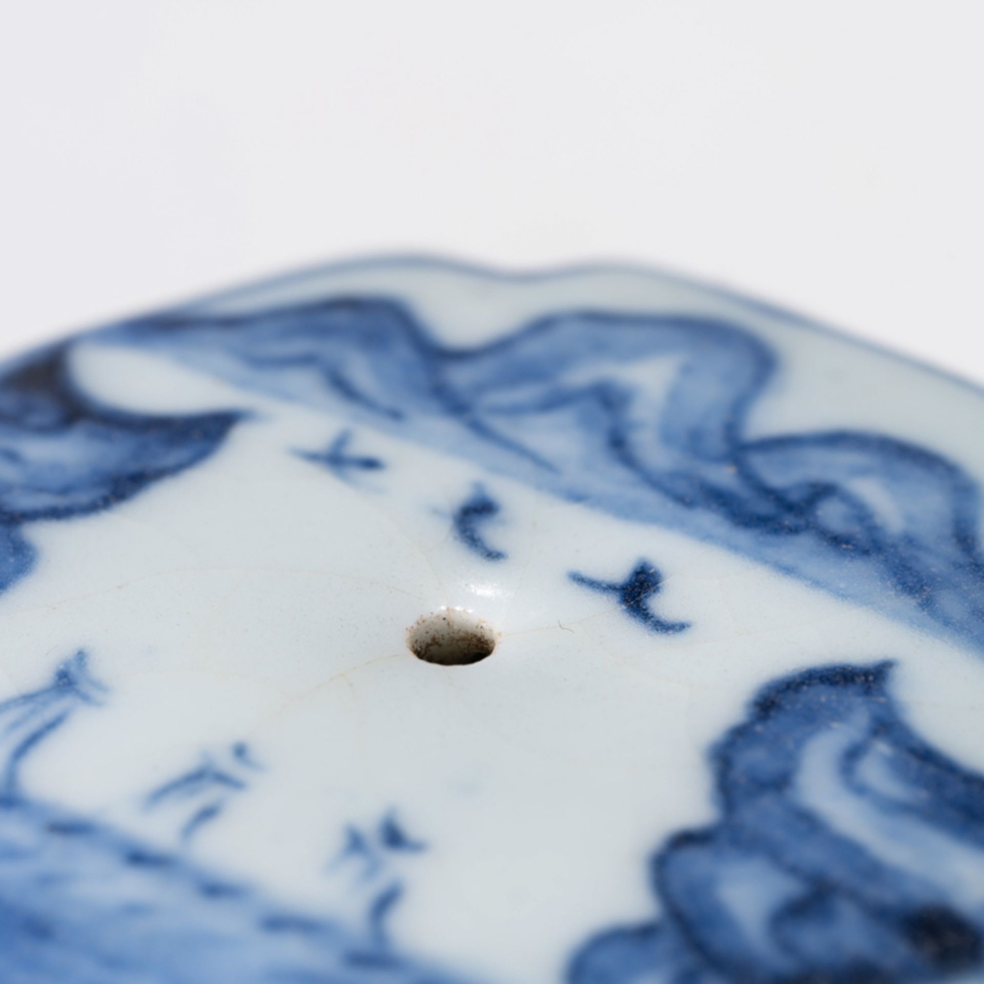 TWO KOREAN BLUE AND WHITE WATER DROPPER, JOSEON DYNASTY - Image 11 of 13