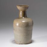 A KOREAN CELADON DISH-LIKE MOUTH VASE ①, GORYEO DYNASTY