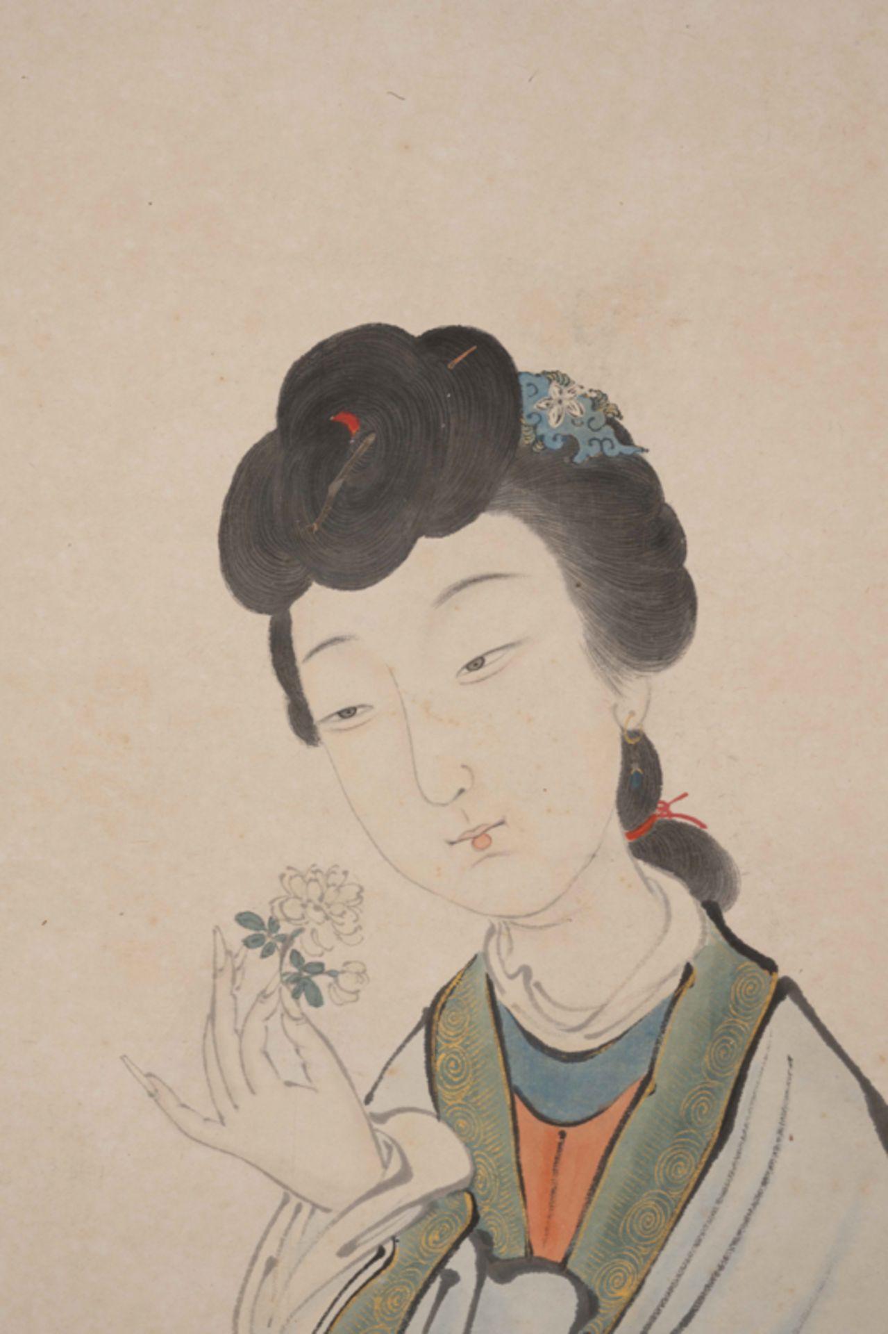 PAN ZHENYONG (1852-1921), PAINTING OF A LADY 潘振鏞 美人圖 - Image 7 of 10