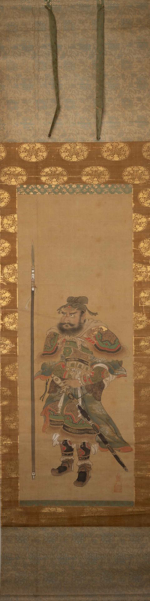 A SET OF TWO HANGING SCROLLS, GUAN YU AND ZHANG FEI 關羽、張飛像2點 - Image 2 of 17