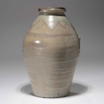 A KOREAN CELADON JAR, GORYEO DYNASTY