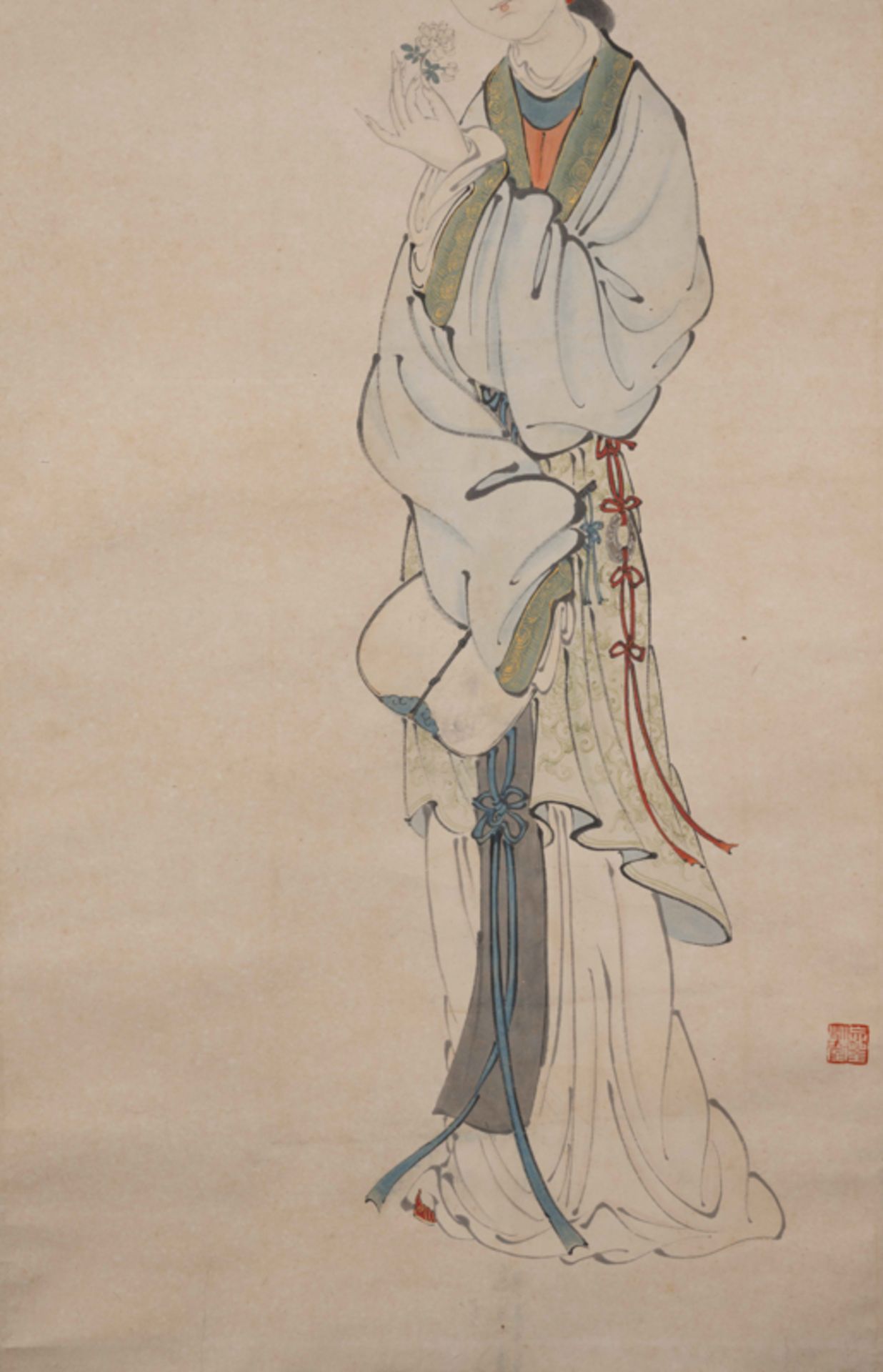 PAN ZHENYONG (1852-1921), PAINTING OF A LADY 潘振鏞 美人圖 - Image 4 of 10
