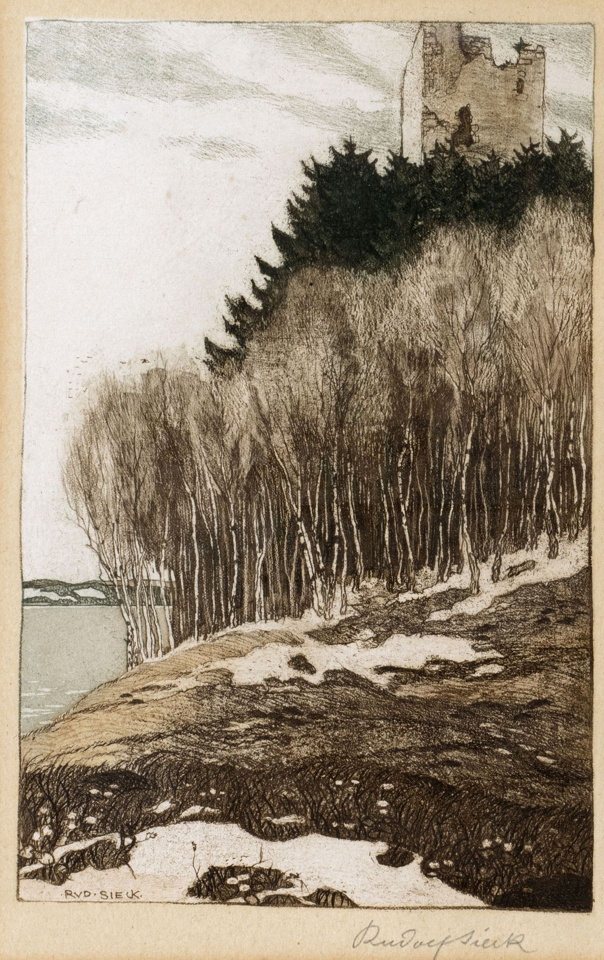 Sieck, Rudolf | 1877 Rosenheim - 1957 Prien am Chiemsee - Bild 5 aus 6