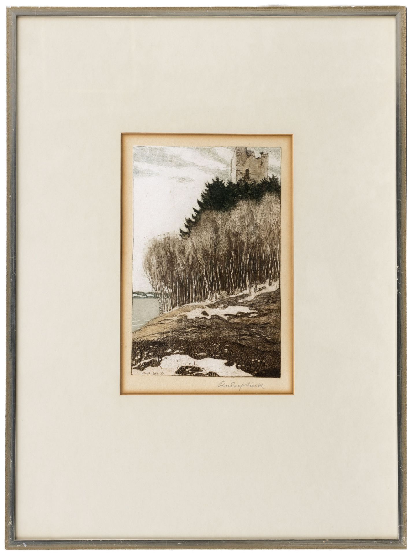 Sieck, Rudolf | 1877 Rosenheim - 1957 Prien am Chiemsee - Bild 6 aus 6
