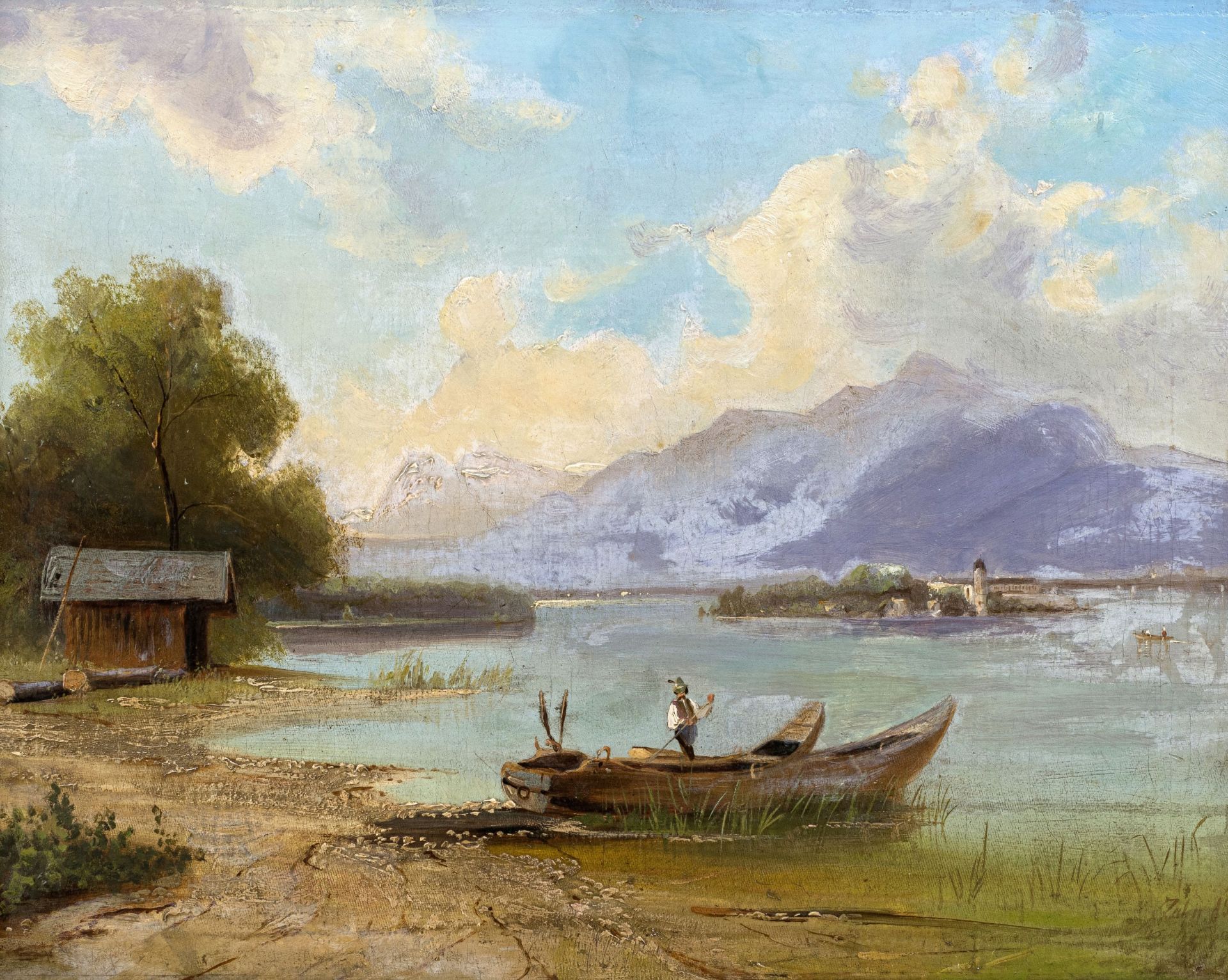 Zahn, Friedrich | 1826 Frauenchiemsee - München