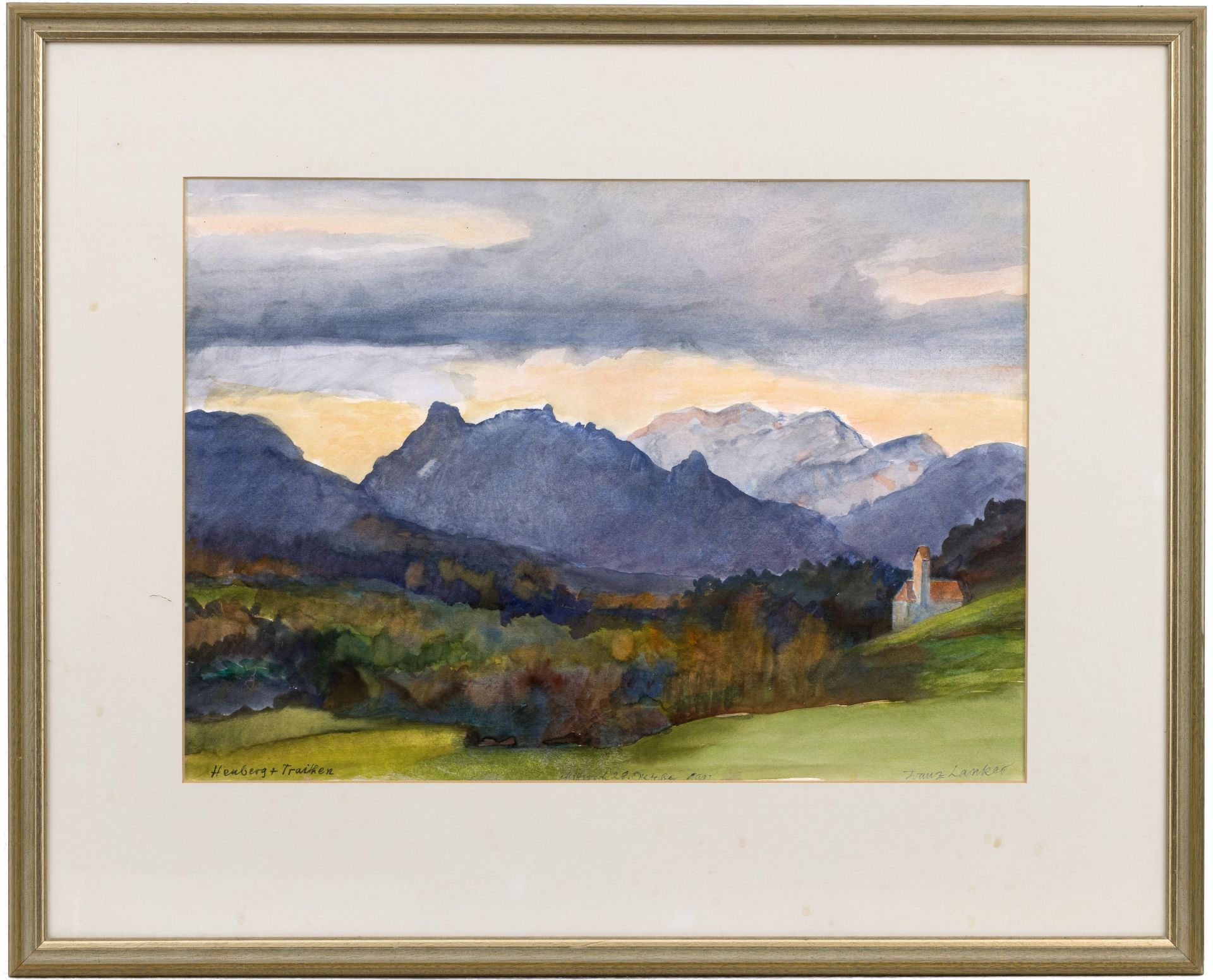 Lankes, Franz | 1915 Viechtach - 2003 Stephanskirchen - Image 2 of 2