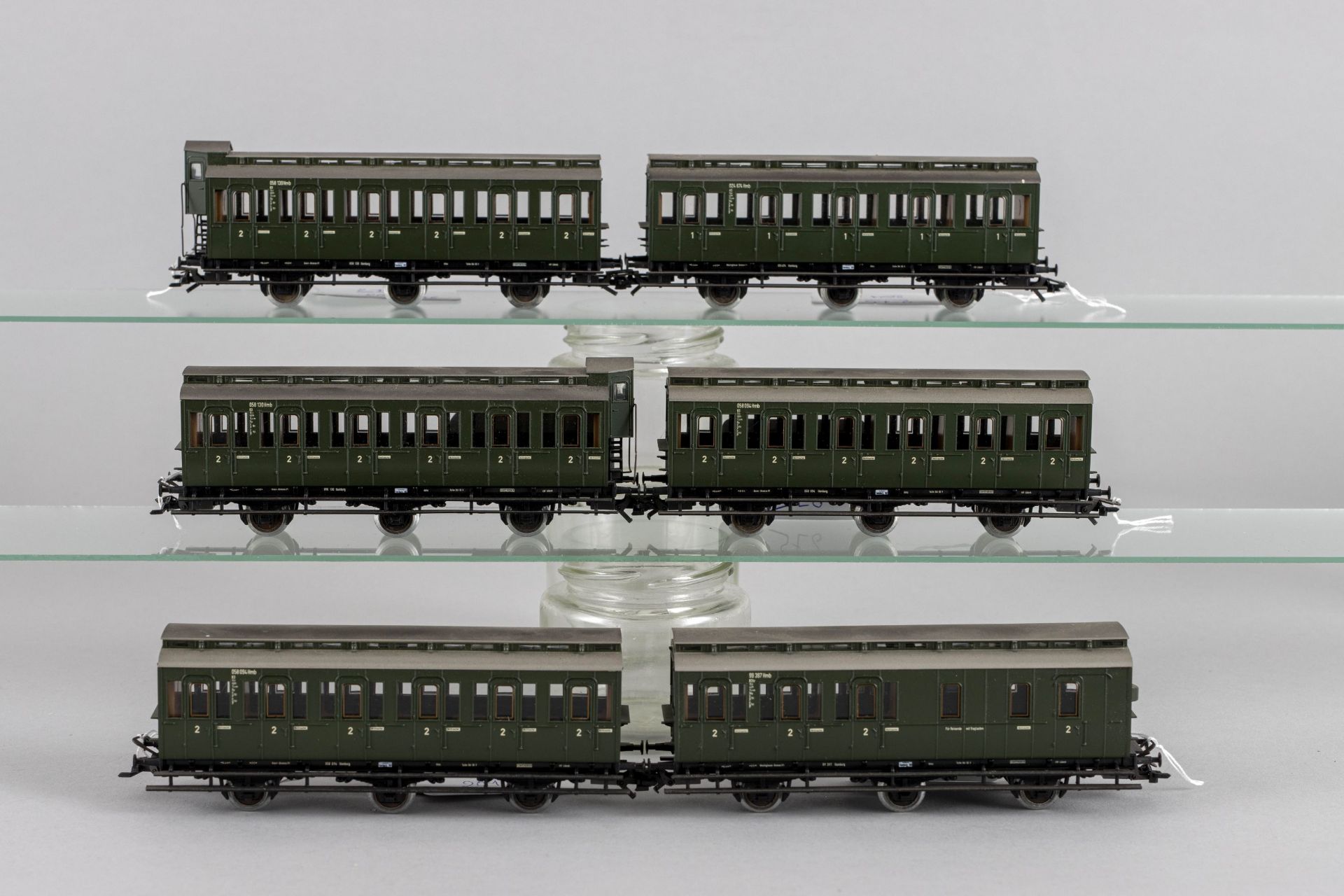 MÄRKLIN H0 | Sechs Abteilwagen der DB