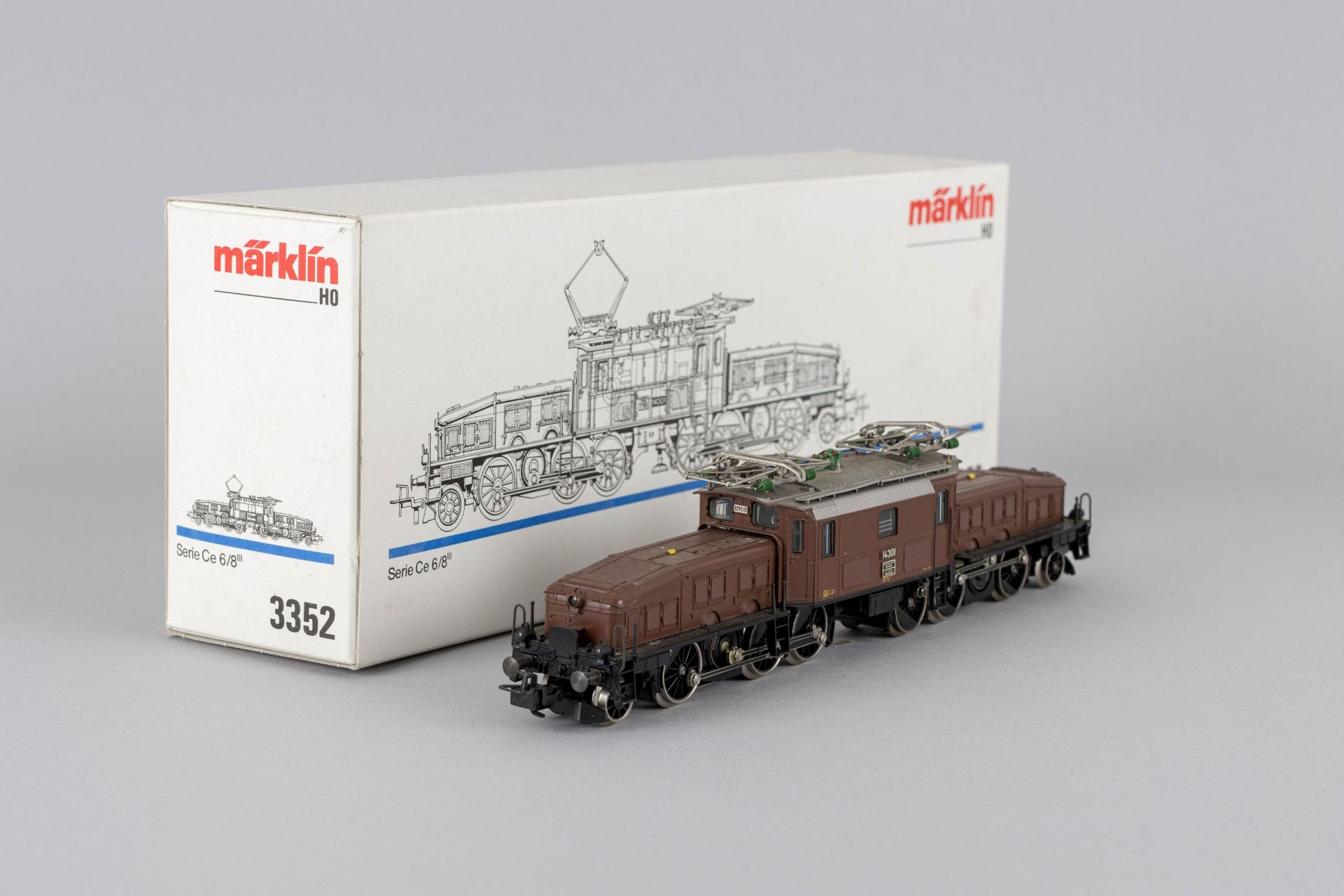 MÄRKLIN H0 | Elektrolokomotive "Krokodil" BR Ce 6/8 III der SBB (14301)