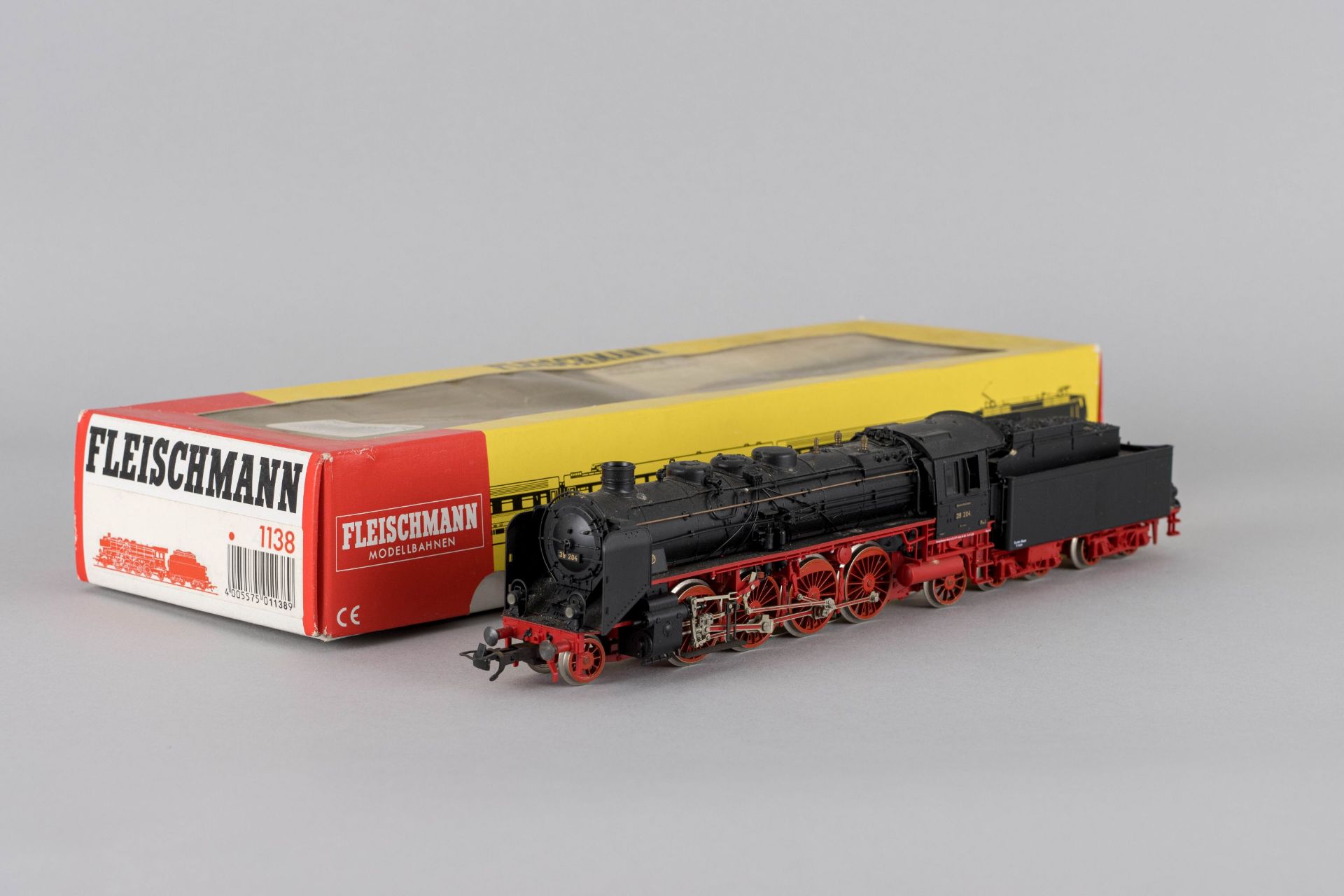 FLEISCHMANN H0 | Dampflokomotive BR 39 der DB (39 204) mit Tender