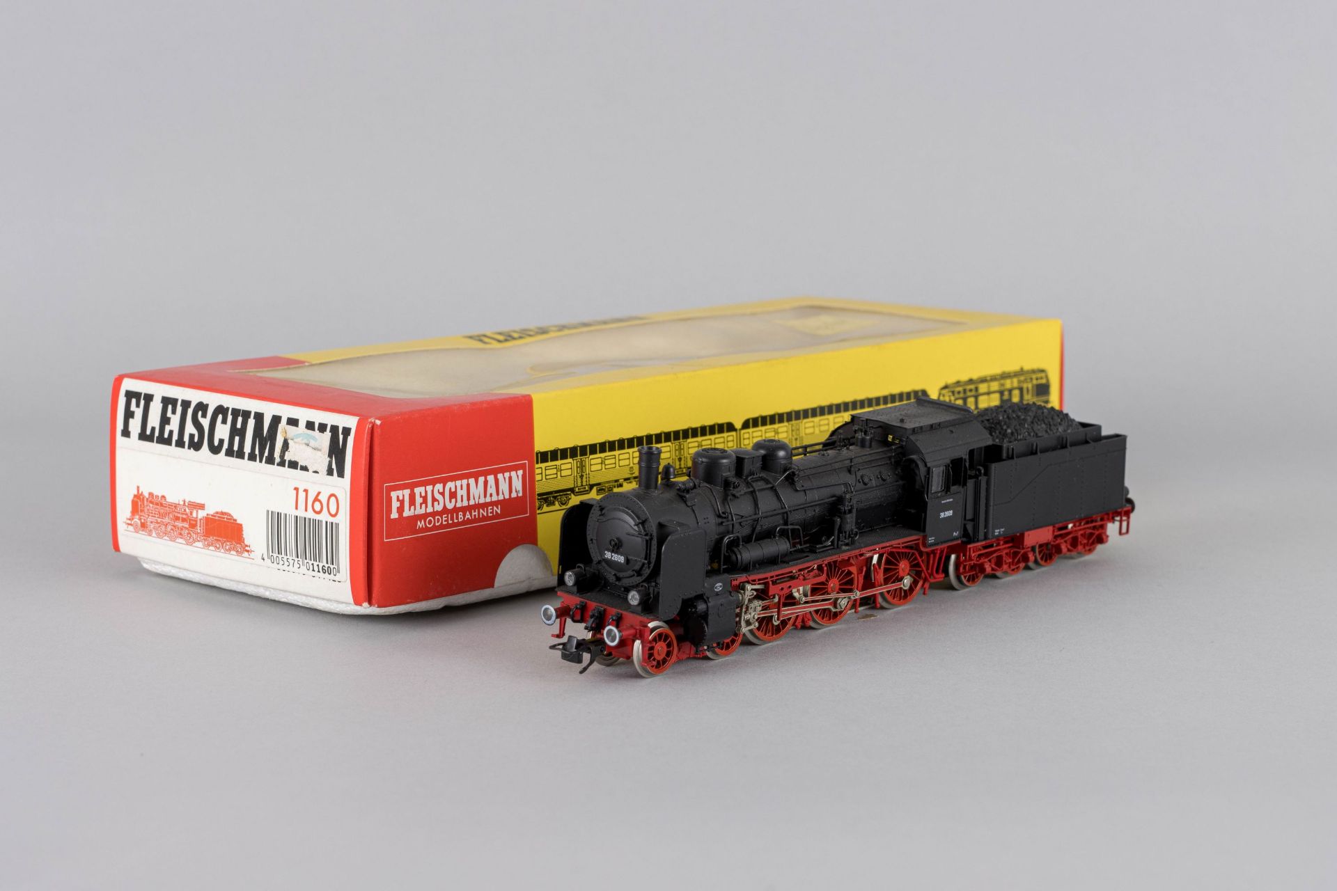 FLEISCHMANN H0 | Dampflokomotive BR 38 der DB (38 2609) mit Tender