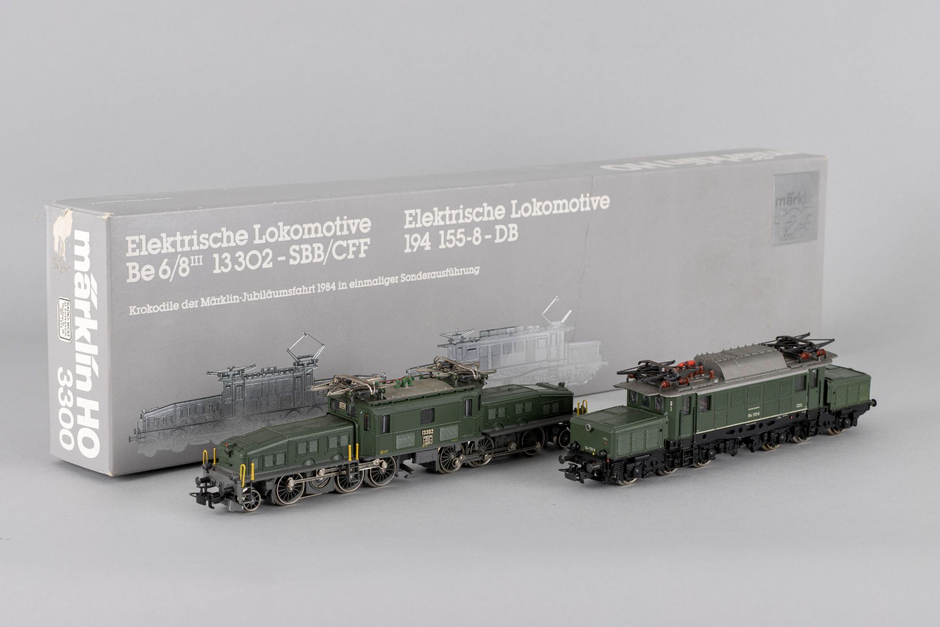 MÄRKLIN H0 | Jubiläums-Doppelpackung "Krokodile" mit den Elektrolokomotiven der SBB und DB