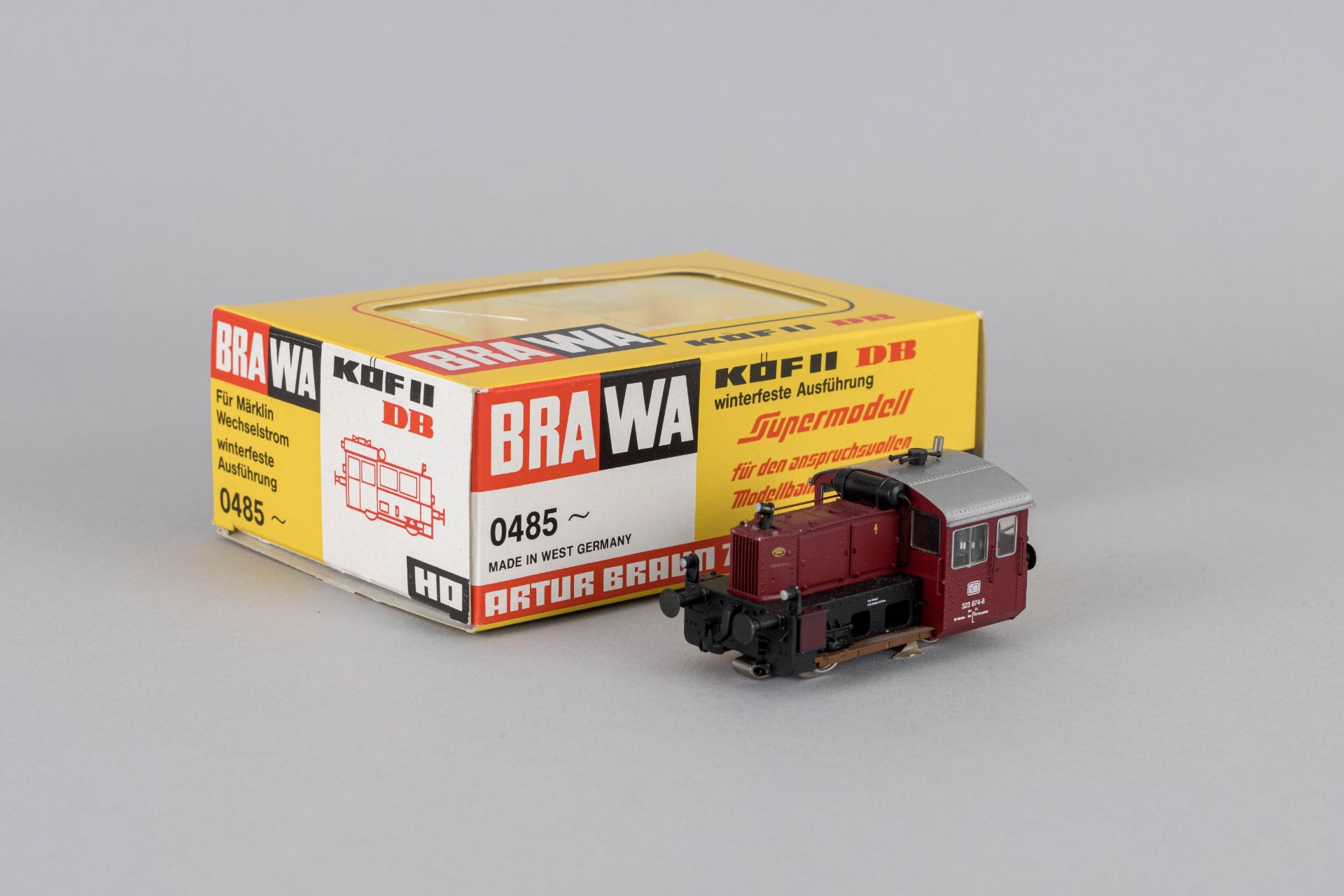BRAWA H0 | Rangierlokomotive BR KÖF II der DB (323 874-8)
