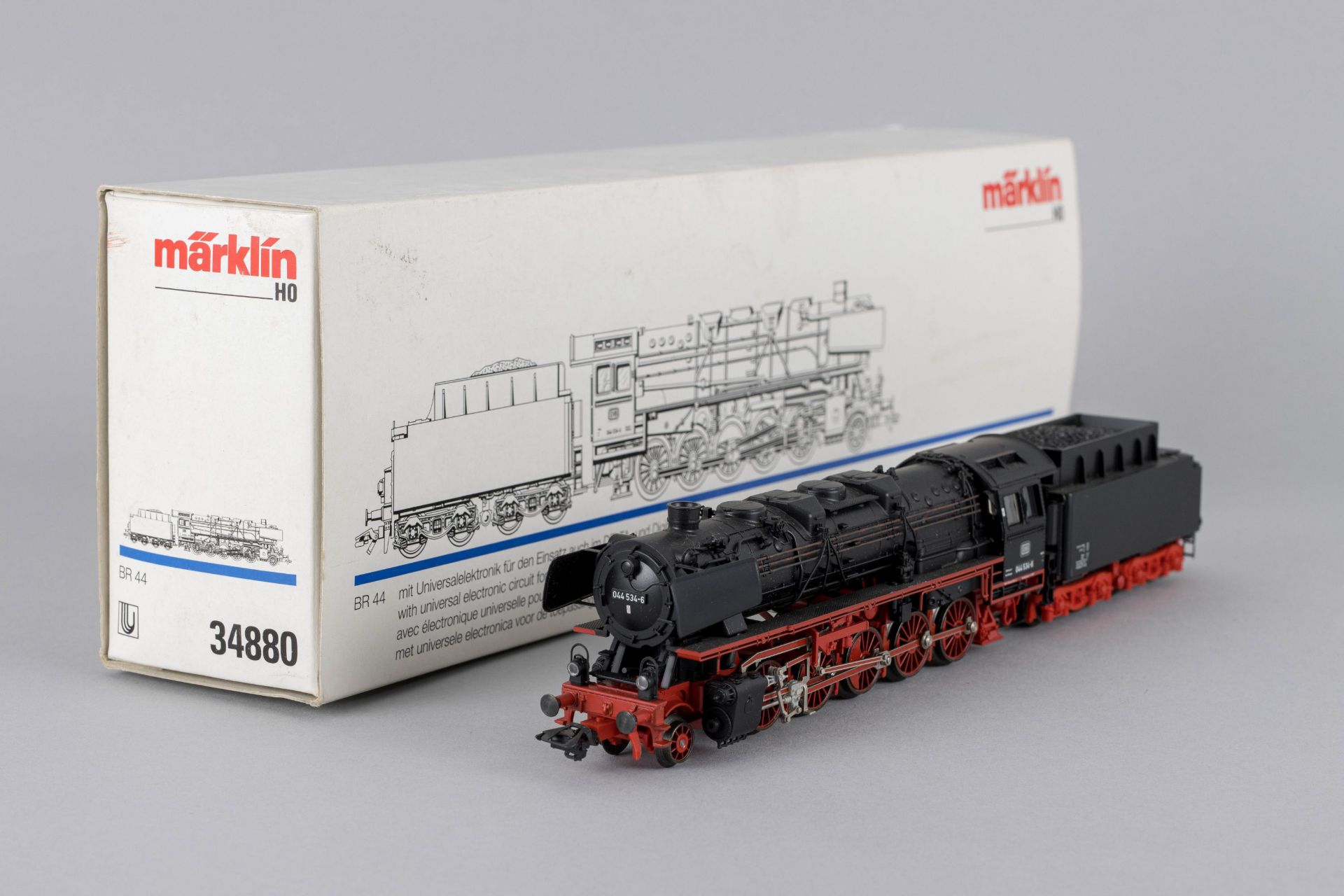 MÄRKLIN H0 | Dampflokomotive BR 044 der DB (044 534-6) mit Tender