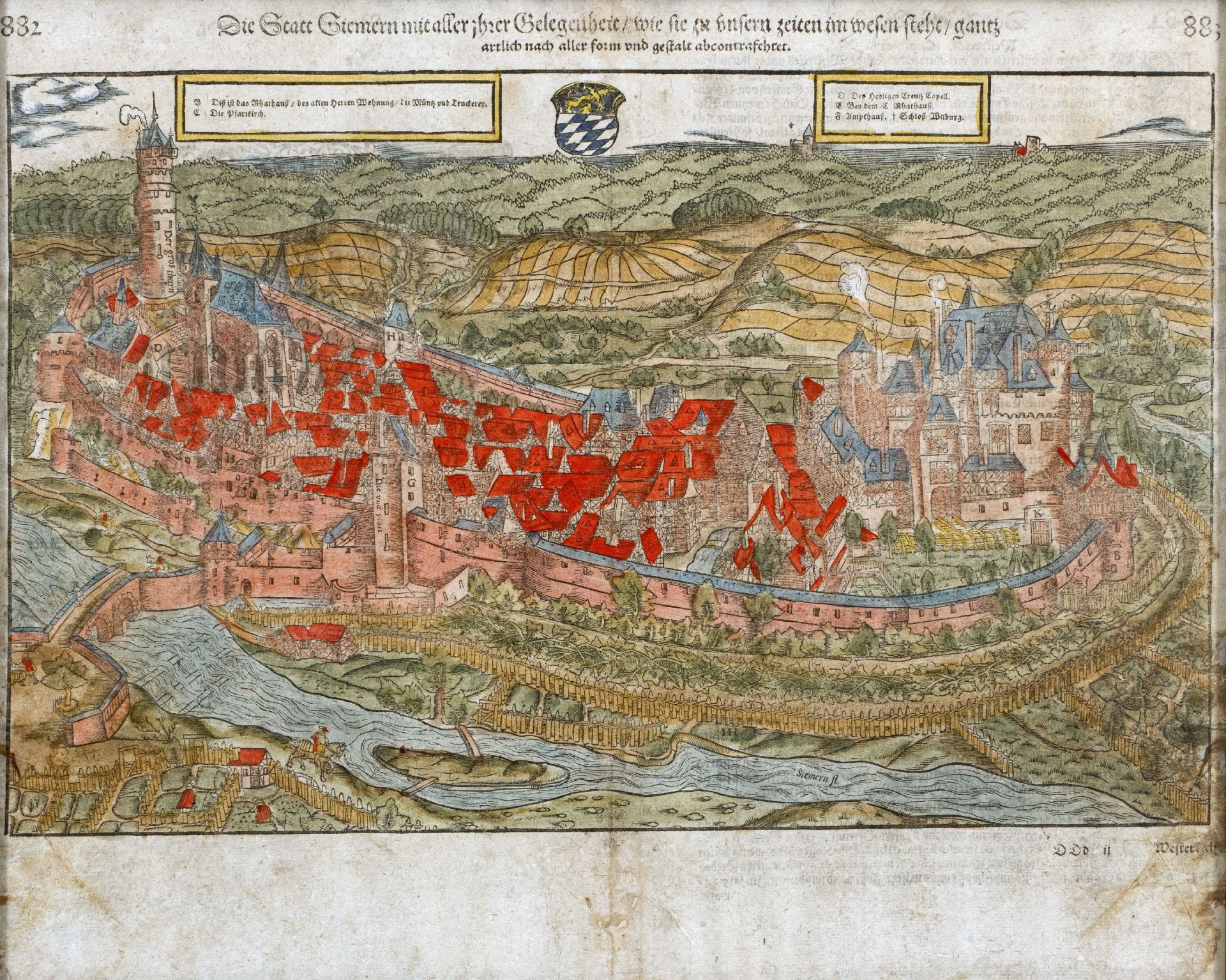 Karte | Münster, Sebastian | 1488 Nieder-Ingelheim, Landkreis Mainz-Bingen - 1552 Basel, Schweiz