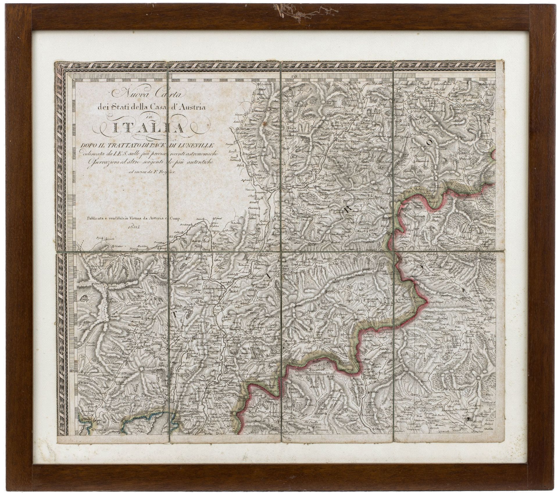 Karte | Reißner, Franz | 1771 Wien - 1836 Ebenda