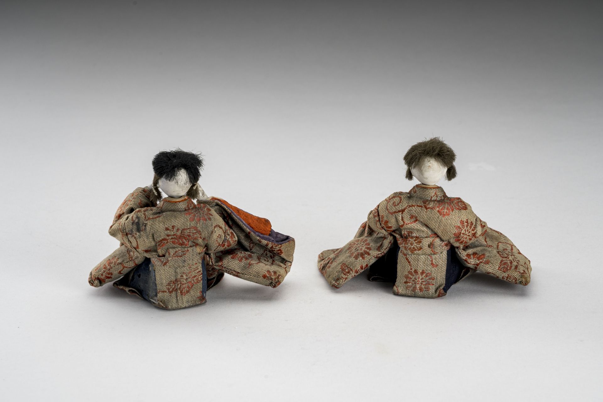 TWO JAPANESE NINGYO DOLLS, MEIJI - Bild 7 aus 8