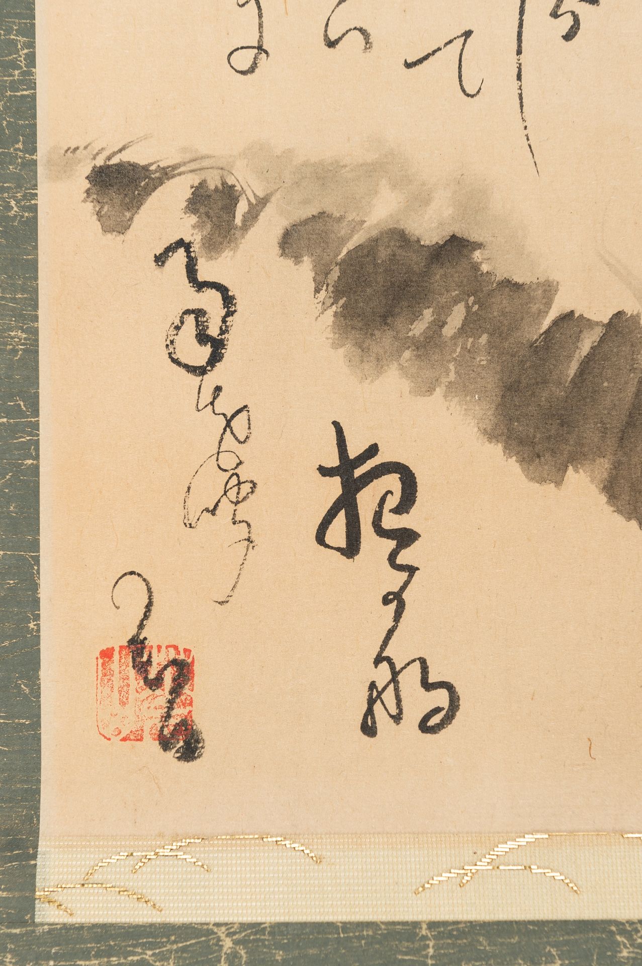 ATTRIBUTED TO WATANABE KAZAN (1793-1841): A SET OF SIX SCROLL PAINTINGS - Image 9 of 51