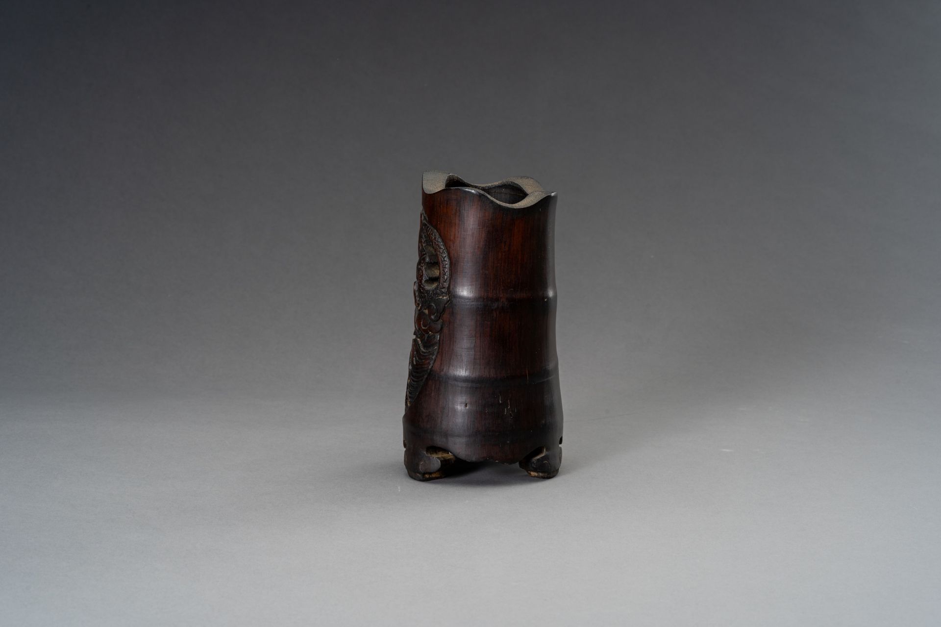 A BAMBOO BRUSHPOT, BITONG, REPUBLIC PERIOD - Image 8 of 13