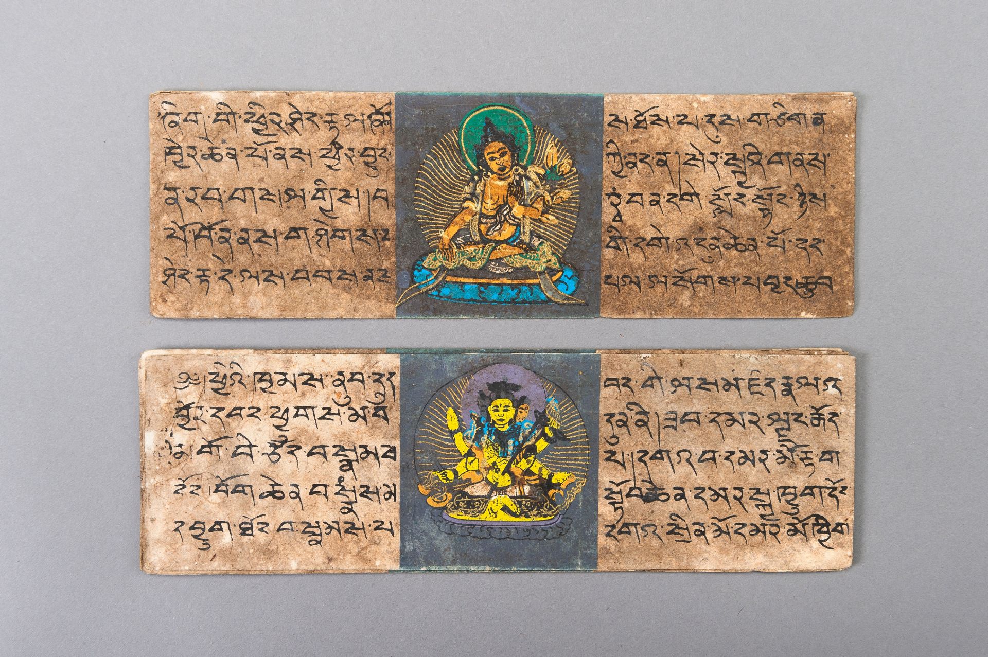 A TIBETAN PRAYER BOOK - Bild 8 aus 11