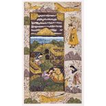 A MUGHAL MANUSCRIPT PAGE, LATE 19th CENTURY