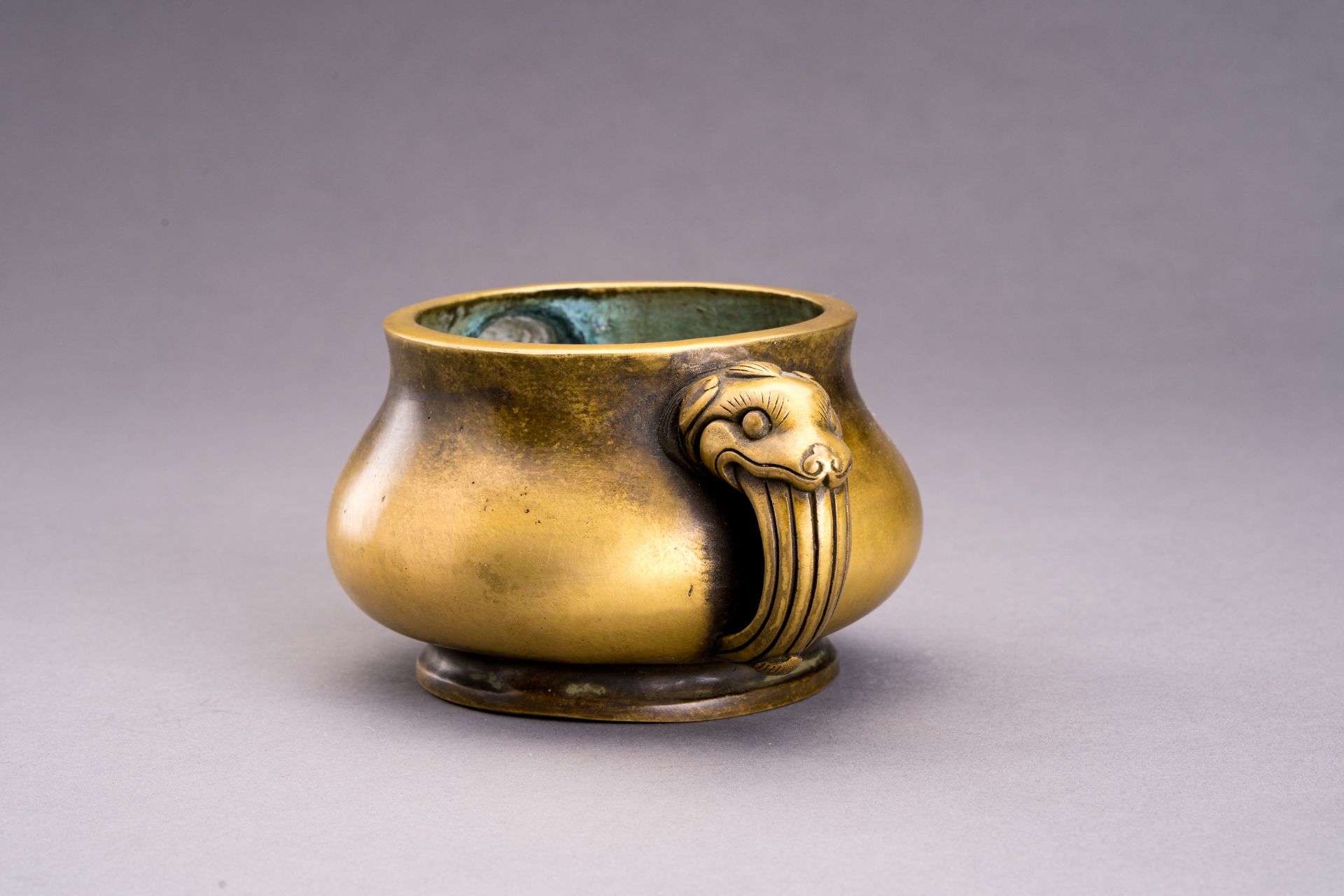 A FINE BRONZE CENSER, QING - Bild 6 aus 8