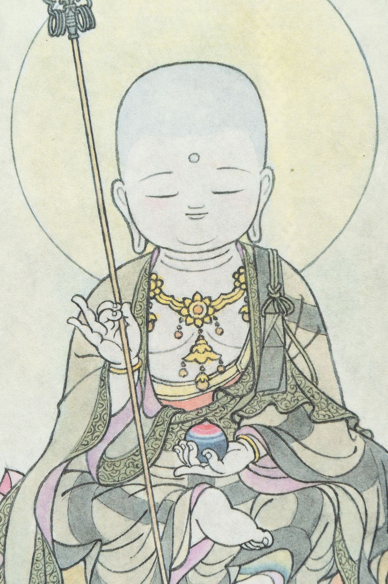 A HANGING SCROLL OF LITTLE BUDDHA - Bild 6 aus 8