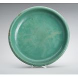 A RARE CELADON PORCELAIN CHARGER